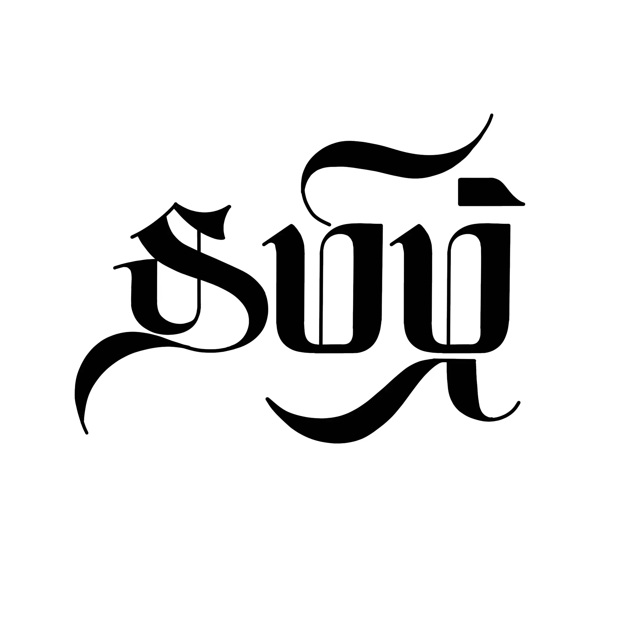 Black silhouette of a hand with a large dollar sign incorporated into the design.