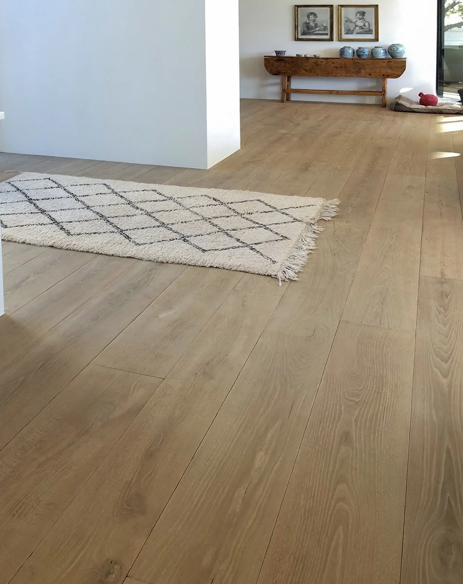 French oak flooring with character and natural variation