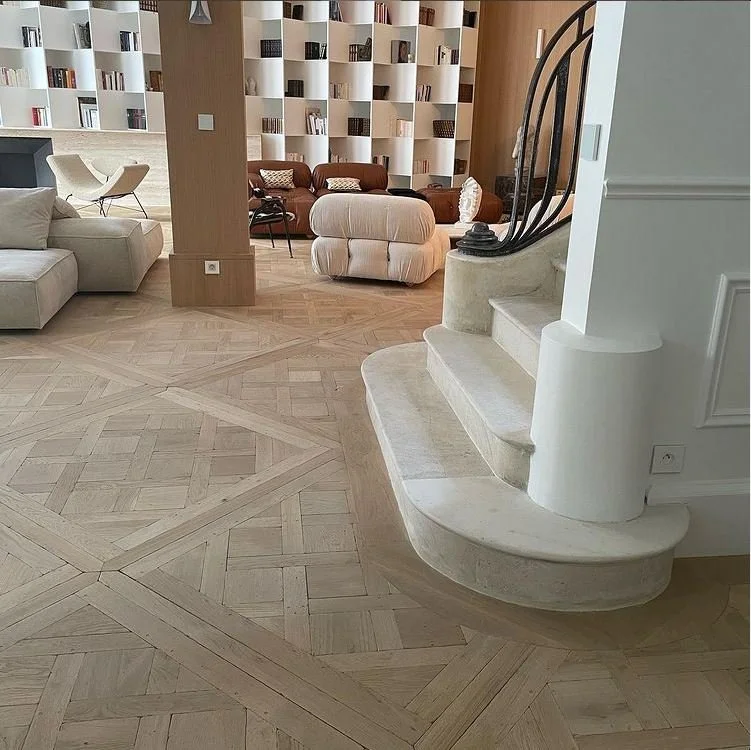Antique oak floor parquet 