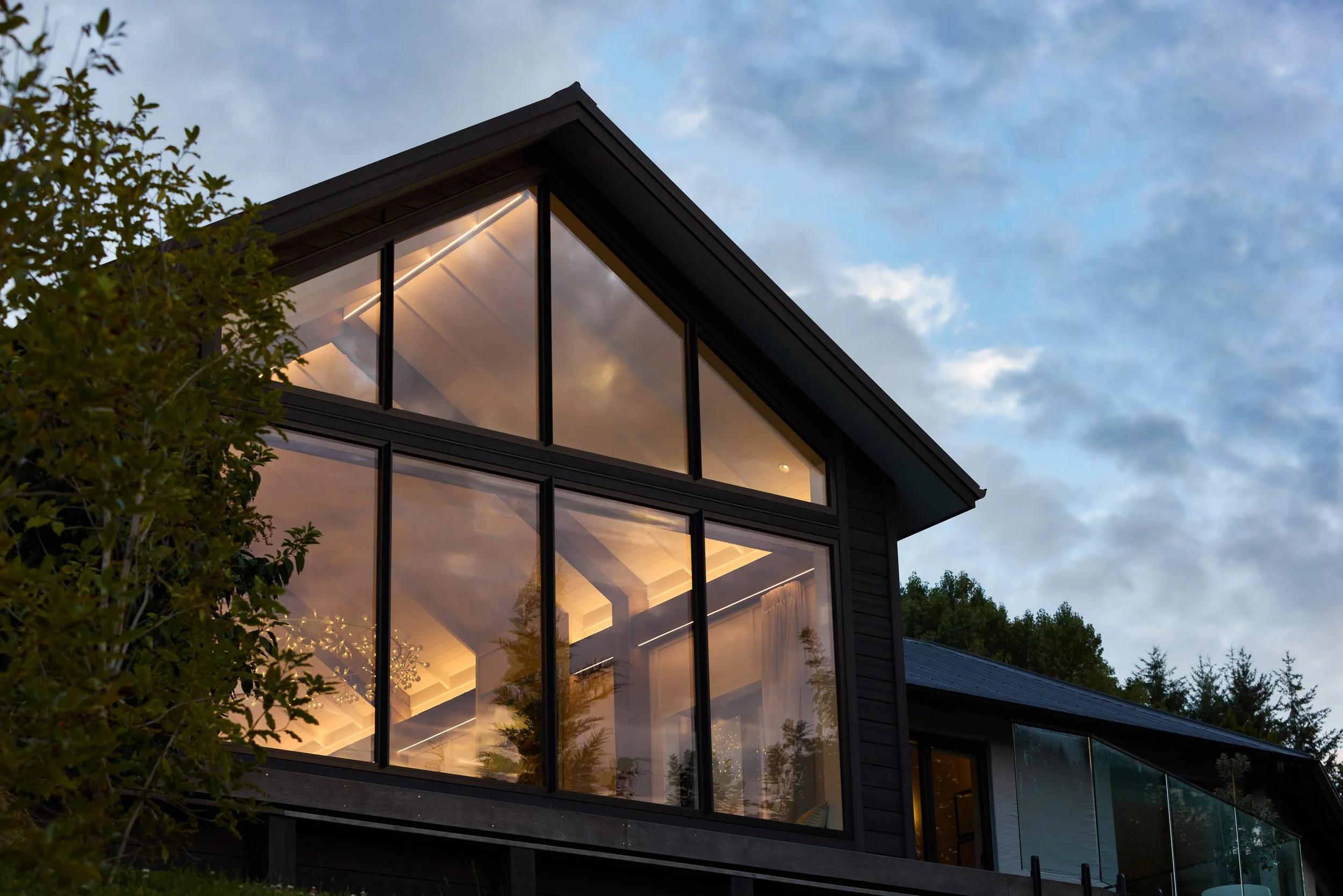 Modern country house. 