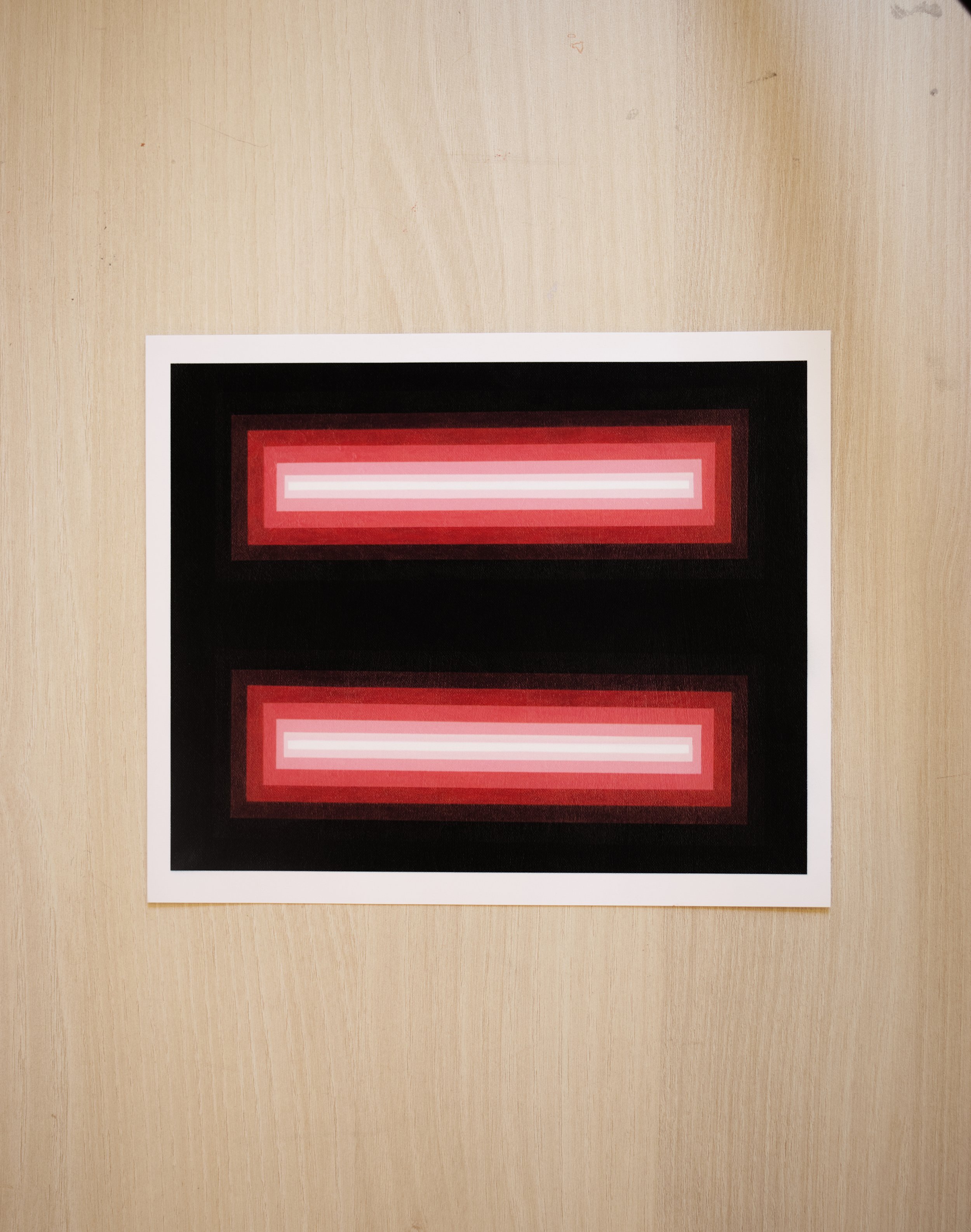 Modern minimalist hard-edge geometric art canvas with sharp lines and an optical illusion of a luminous internal light source.jpg