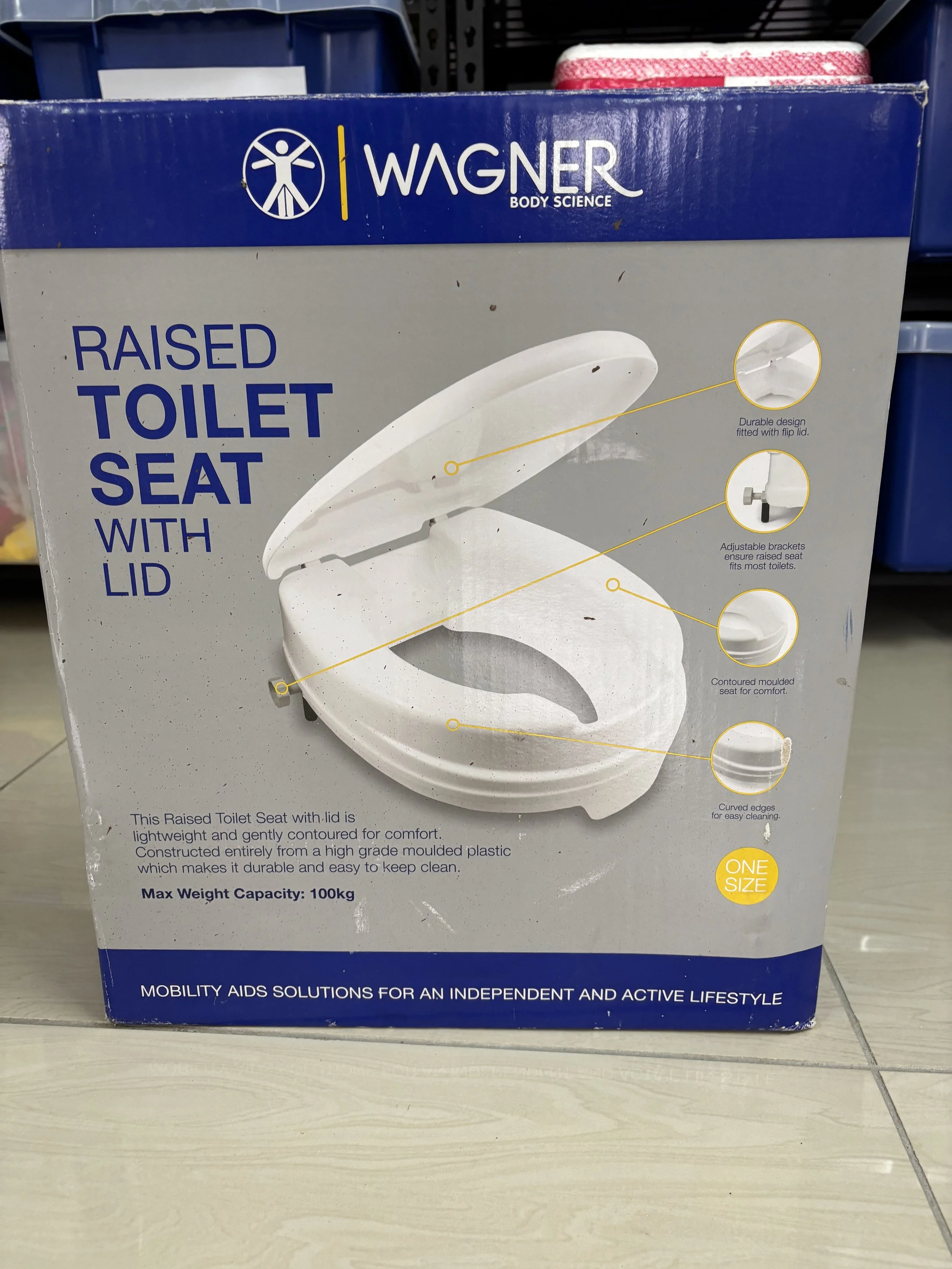 Raised toilet seat for rent
