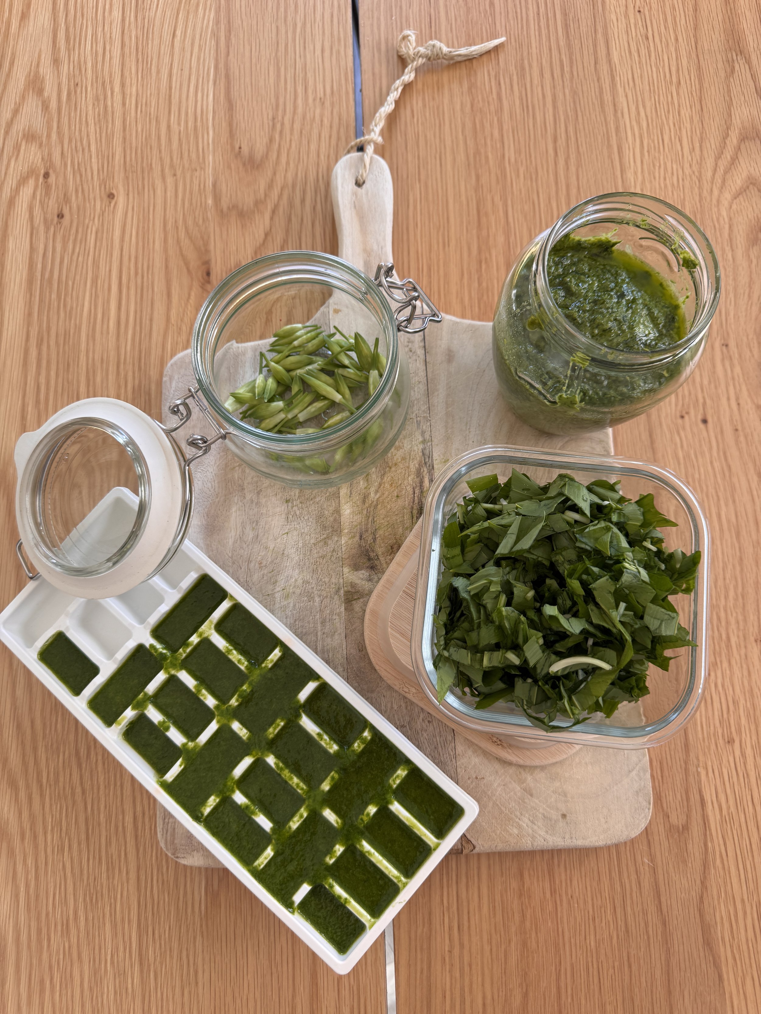 A Year of Wild Garlic – Four Simple Preservations
