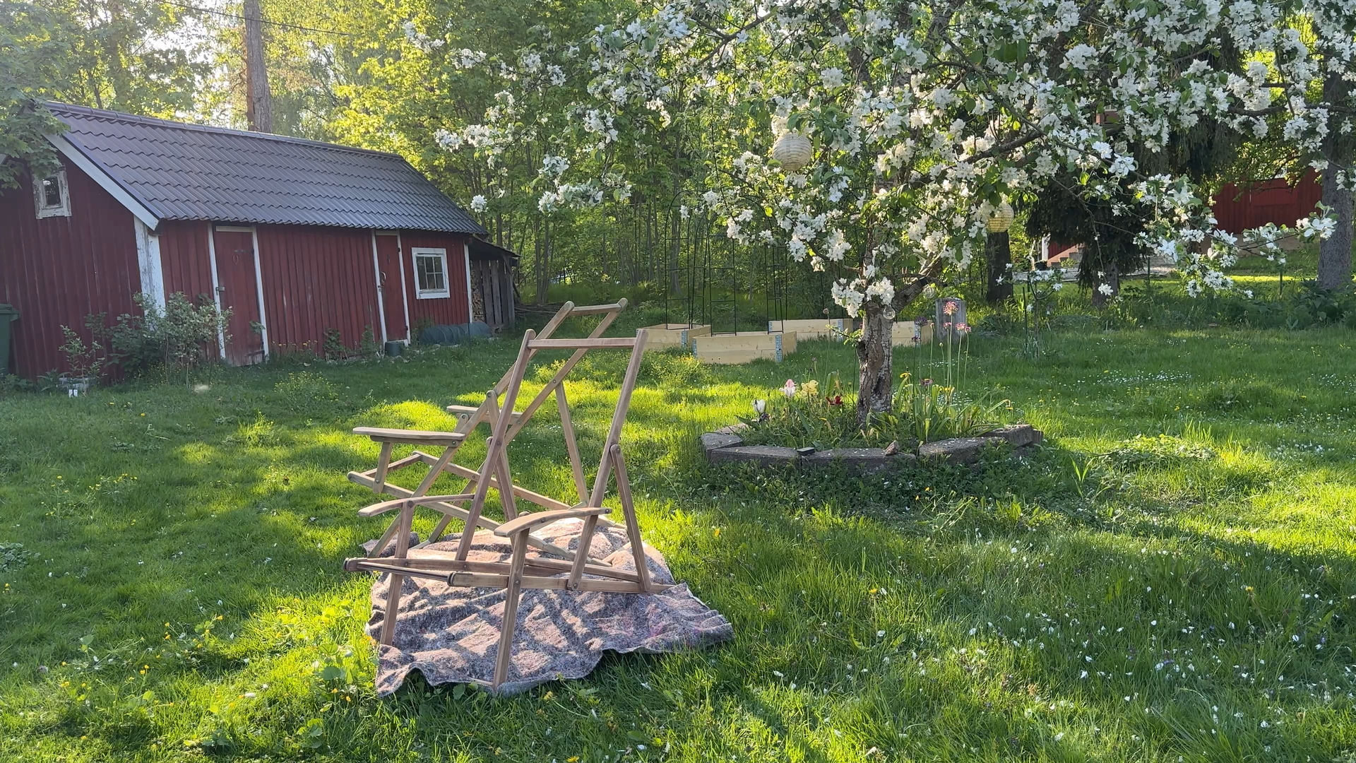 Sanded old Deckchairs