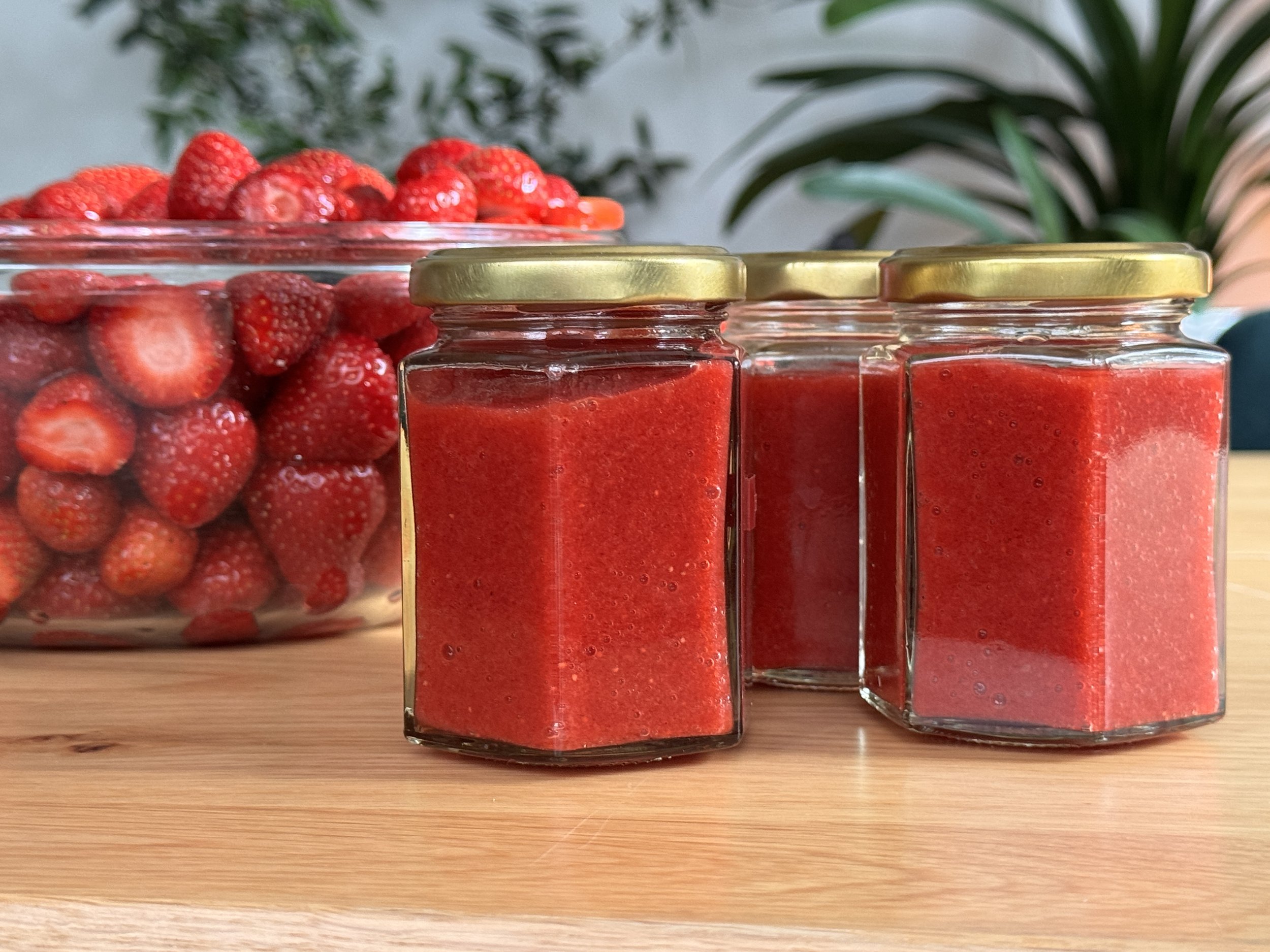 Pure, Sugar-Free Strawberry Jam