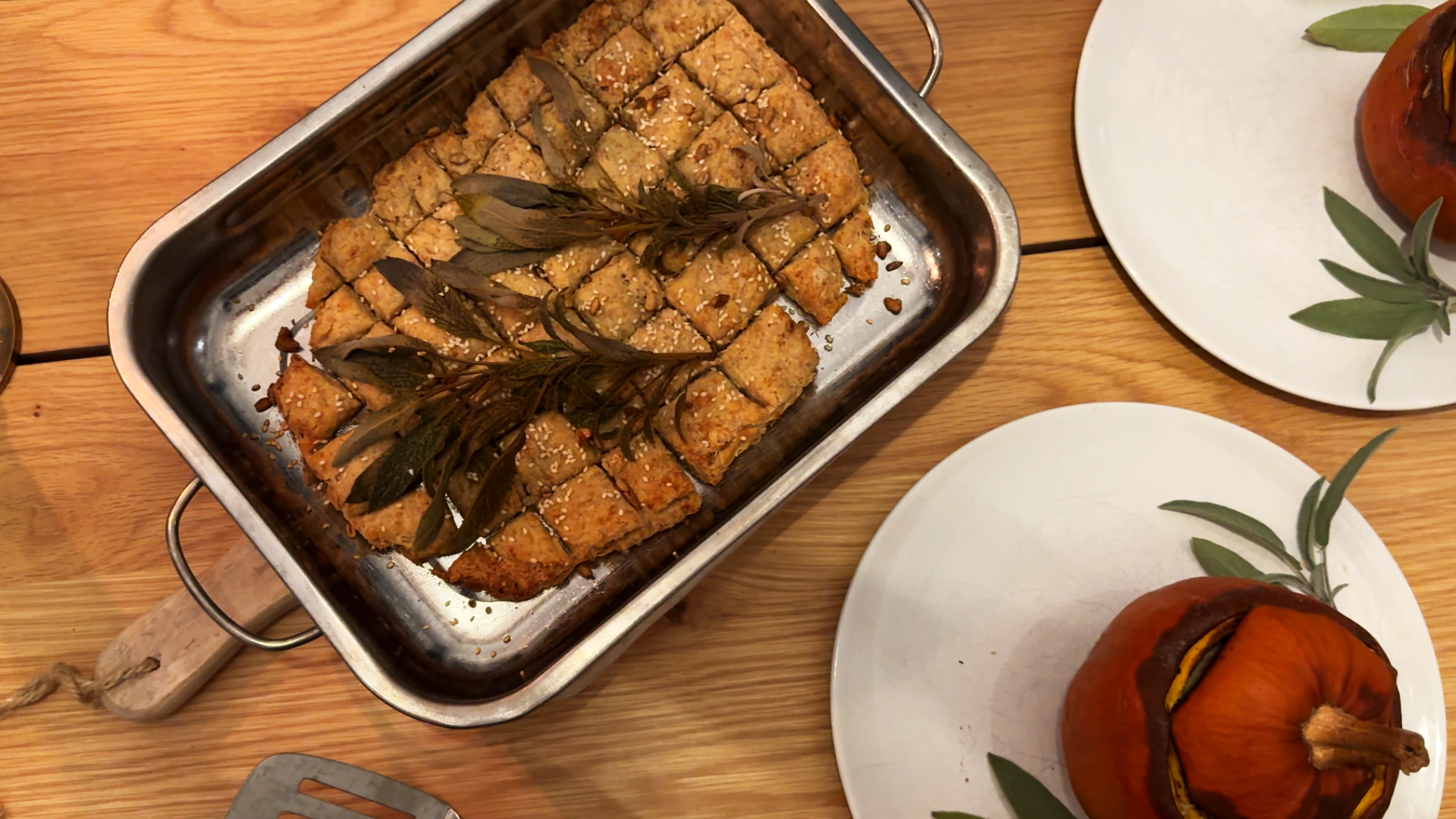 Fondue Bread with Pumpkin