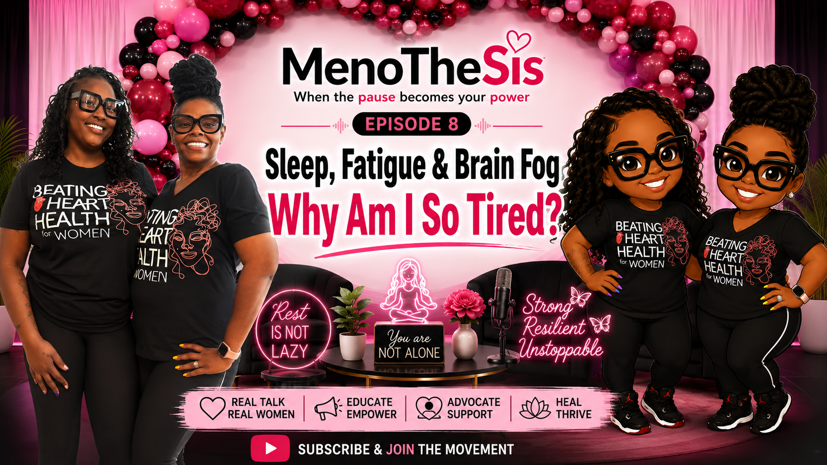 Episode 8: Sleep, Fatigue &amp; Brain Fog. Why Am I So Tired?