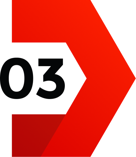 Red background with black text indicating 'Q3'.