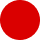 Red circle on a white background.