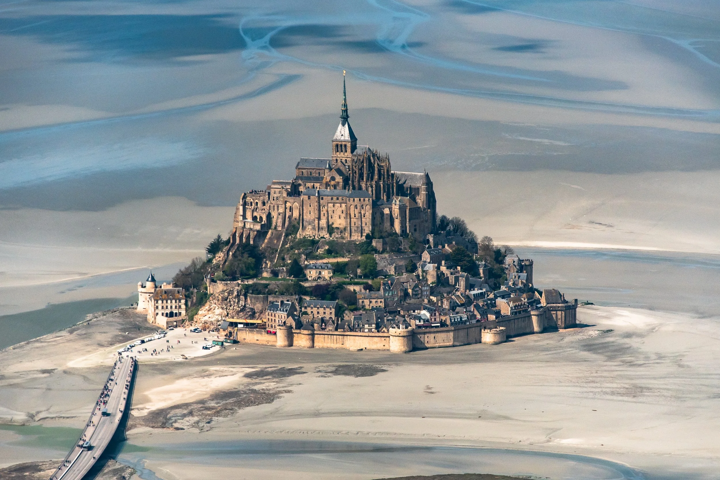 Ein Foto von "Mont Saint-Michel" (Manche • Normandie • Frankreich).
