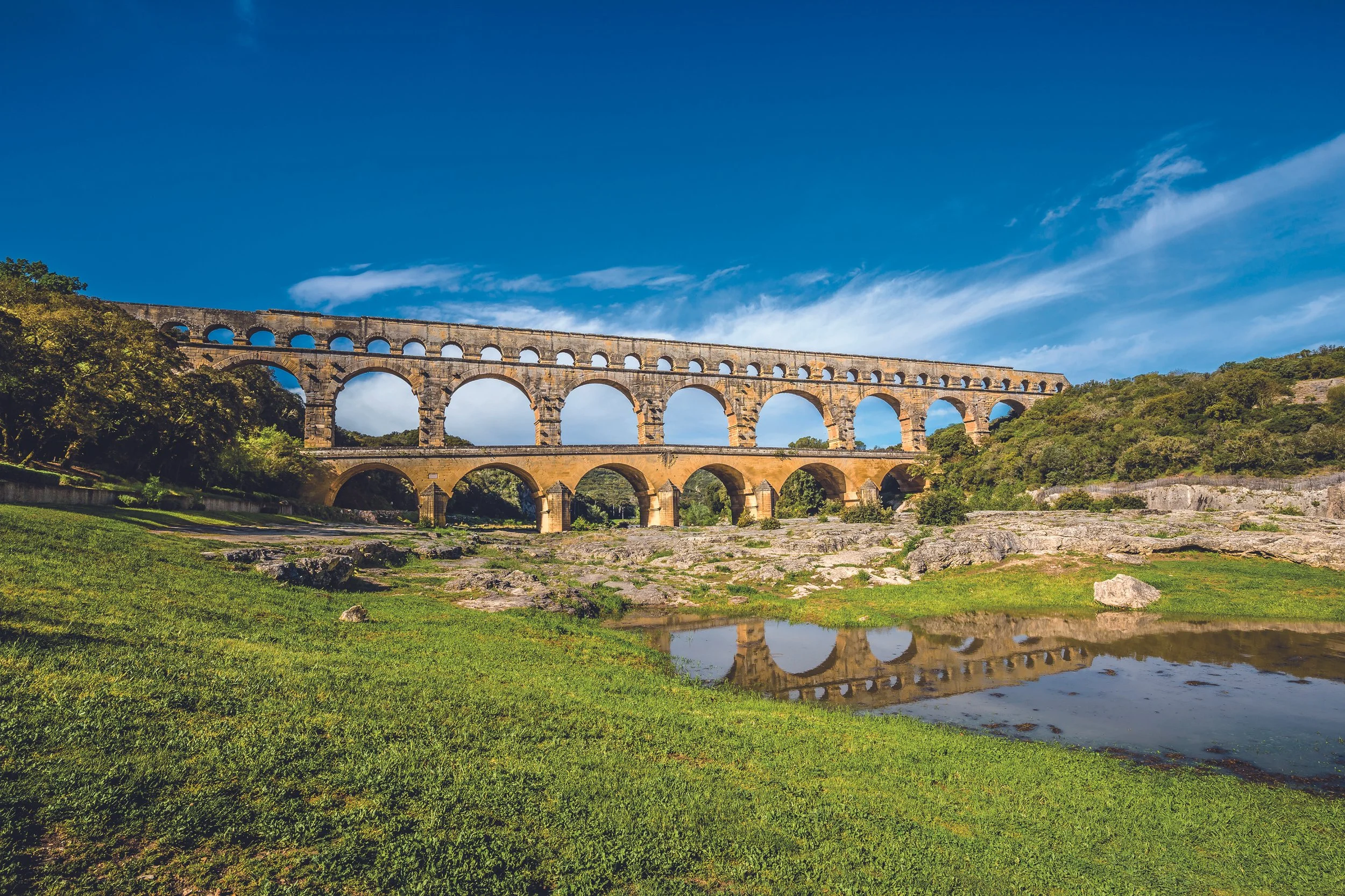 Ein Foto vom Pont du Gard (Département Gard • Frankreich).