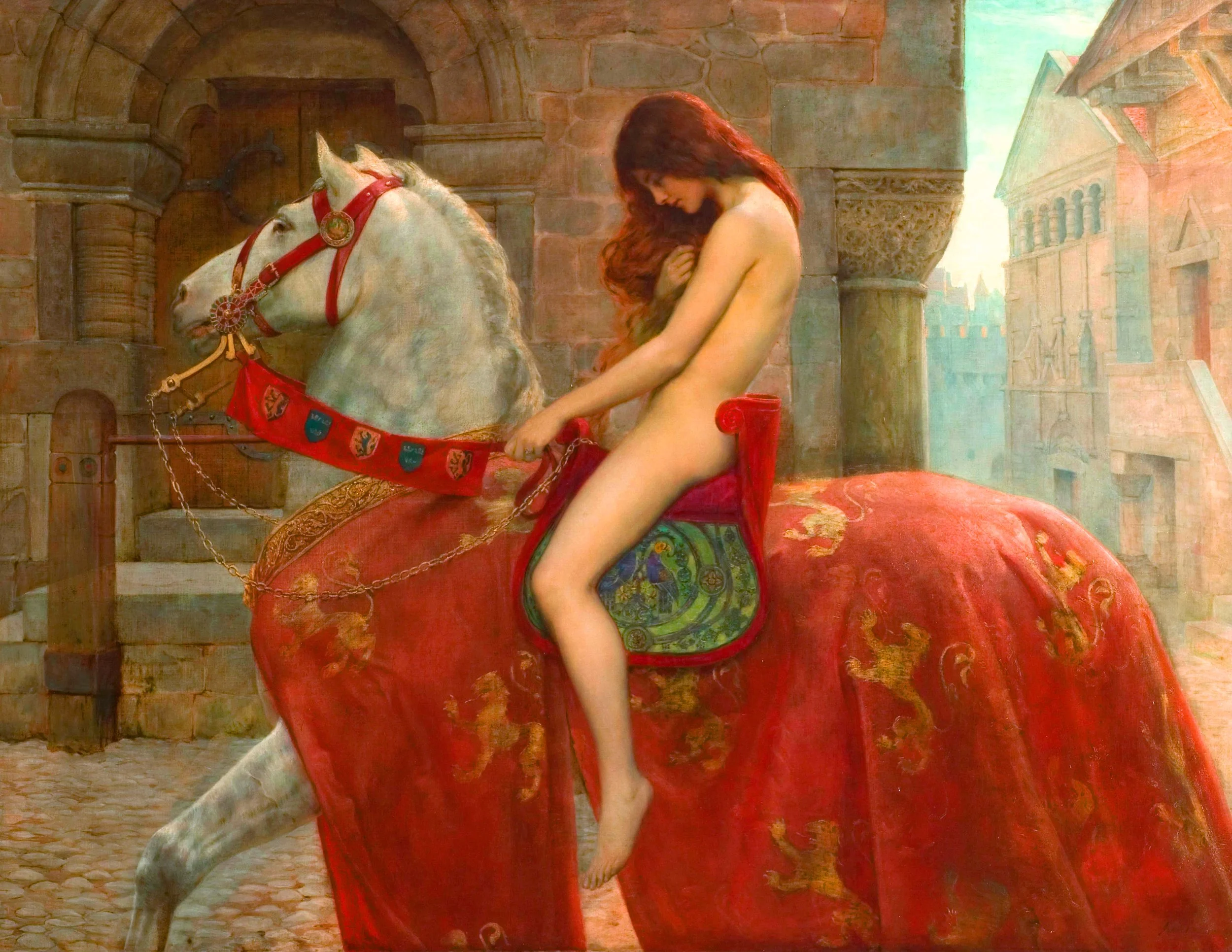 Das Gemälde "Lady Godiva" von John Collier.
