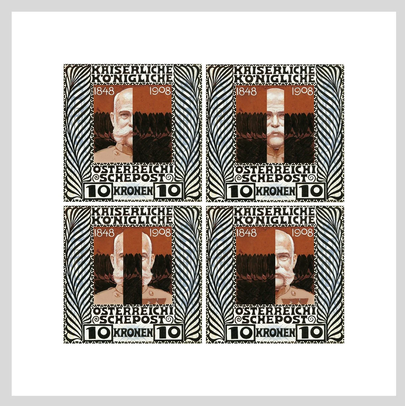 Briefmarken Entwurf zum  Thronjubiläum