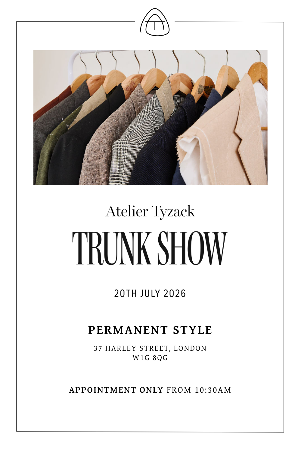 Trunk Show — 20th July 2026