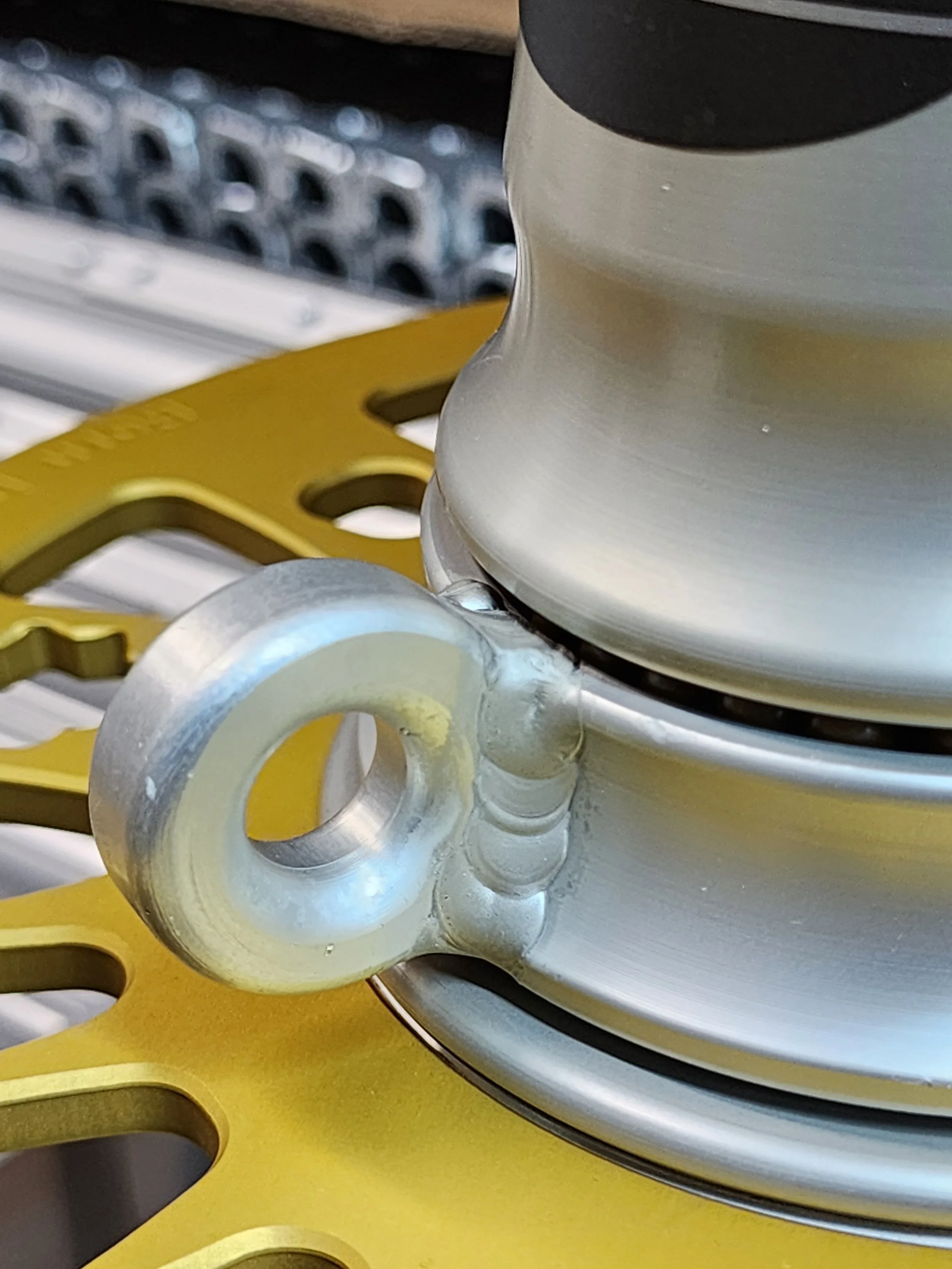Close-up of the Reefit Tasman furler drum and bearing assembly designed for smooth sail handling. (Copy) (Copy)