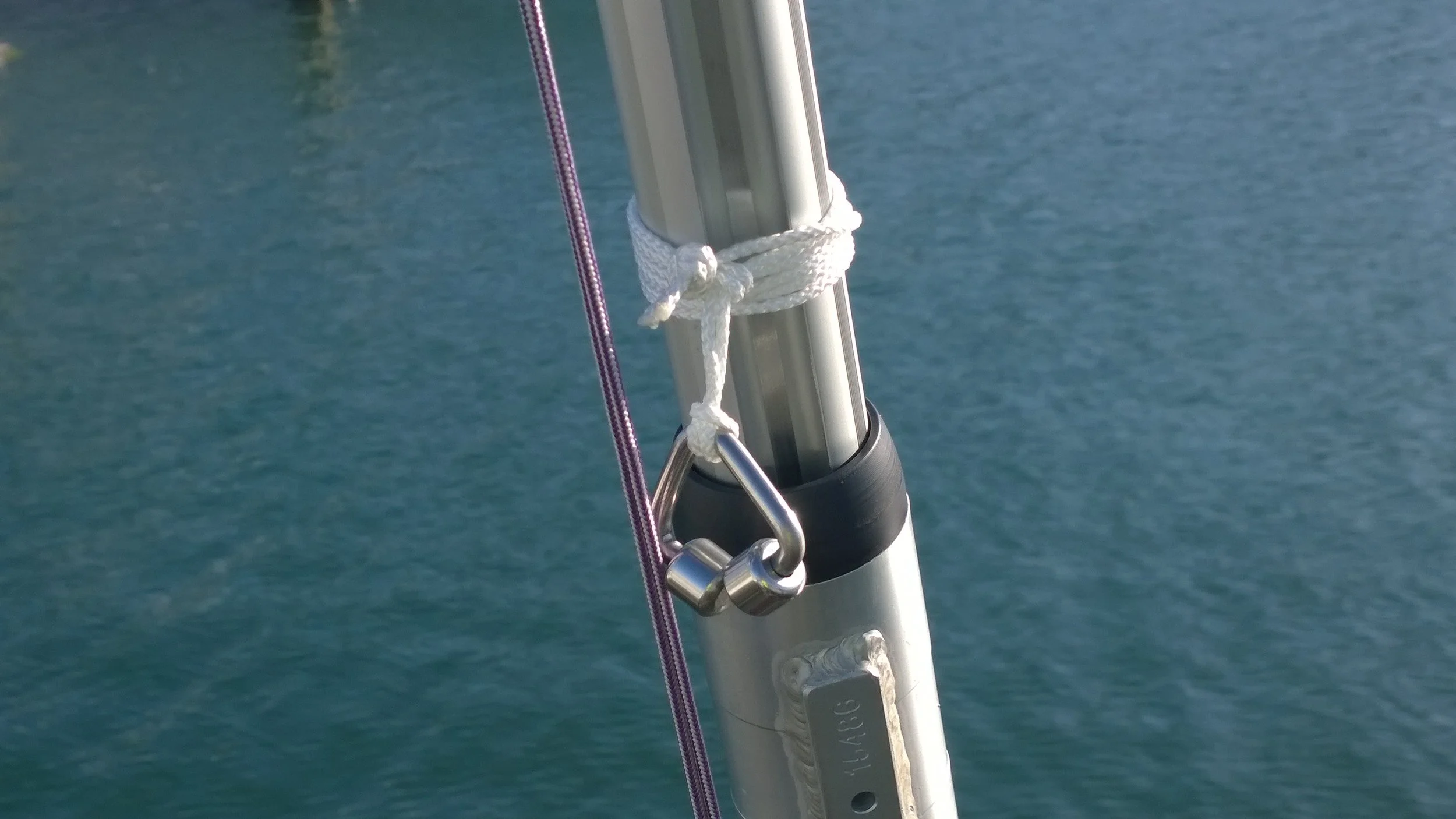 Reefit Tasman foil assembly component used in headsail furling system installation. (Copy) (Copy)