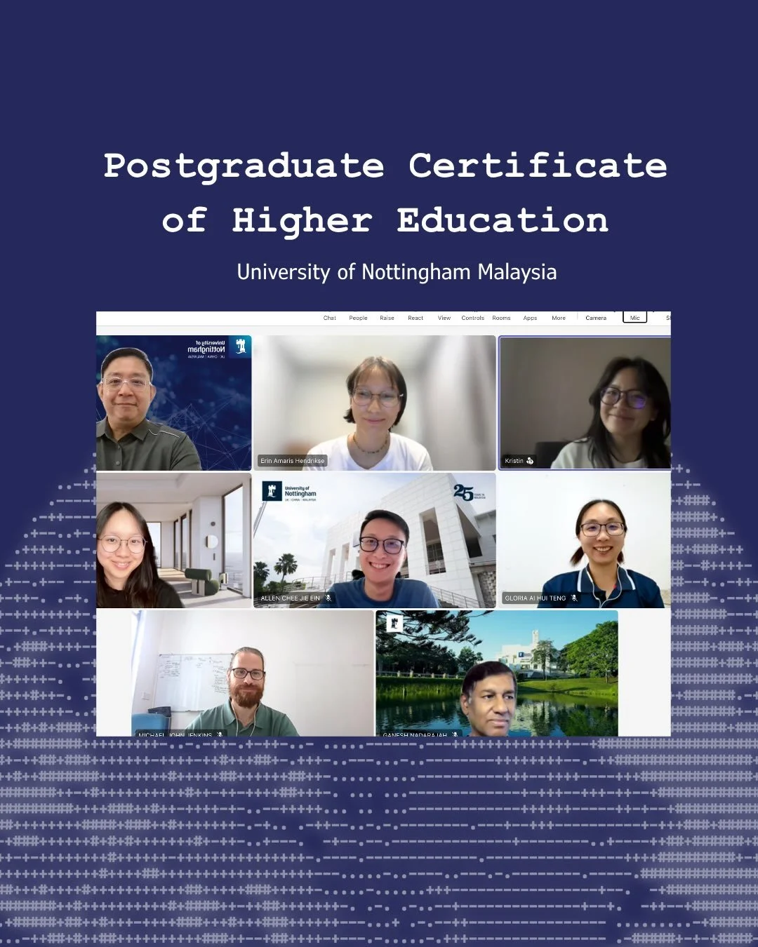 It was an immense privilege to share our principles with participants of the Postgraduate Certificate in Higher Education (PGCHE) programme at the University of Nottingham Malaysia @uonmalaysia. 

The PGCHE programme equips participants with the skil
