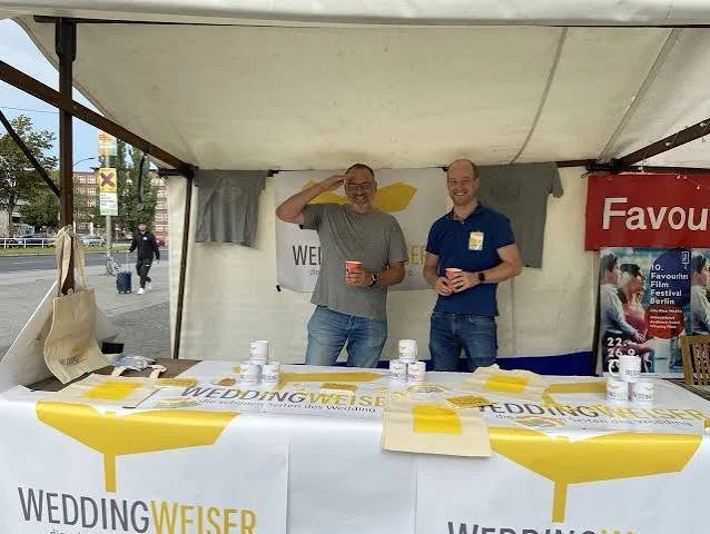 Festwiese: Weddingweiser (Marktstand) 