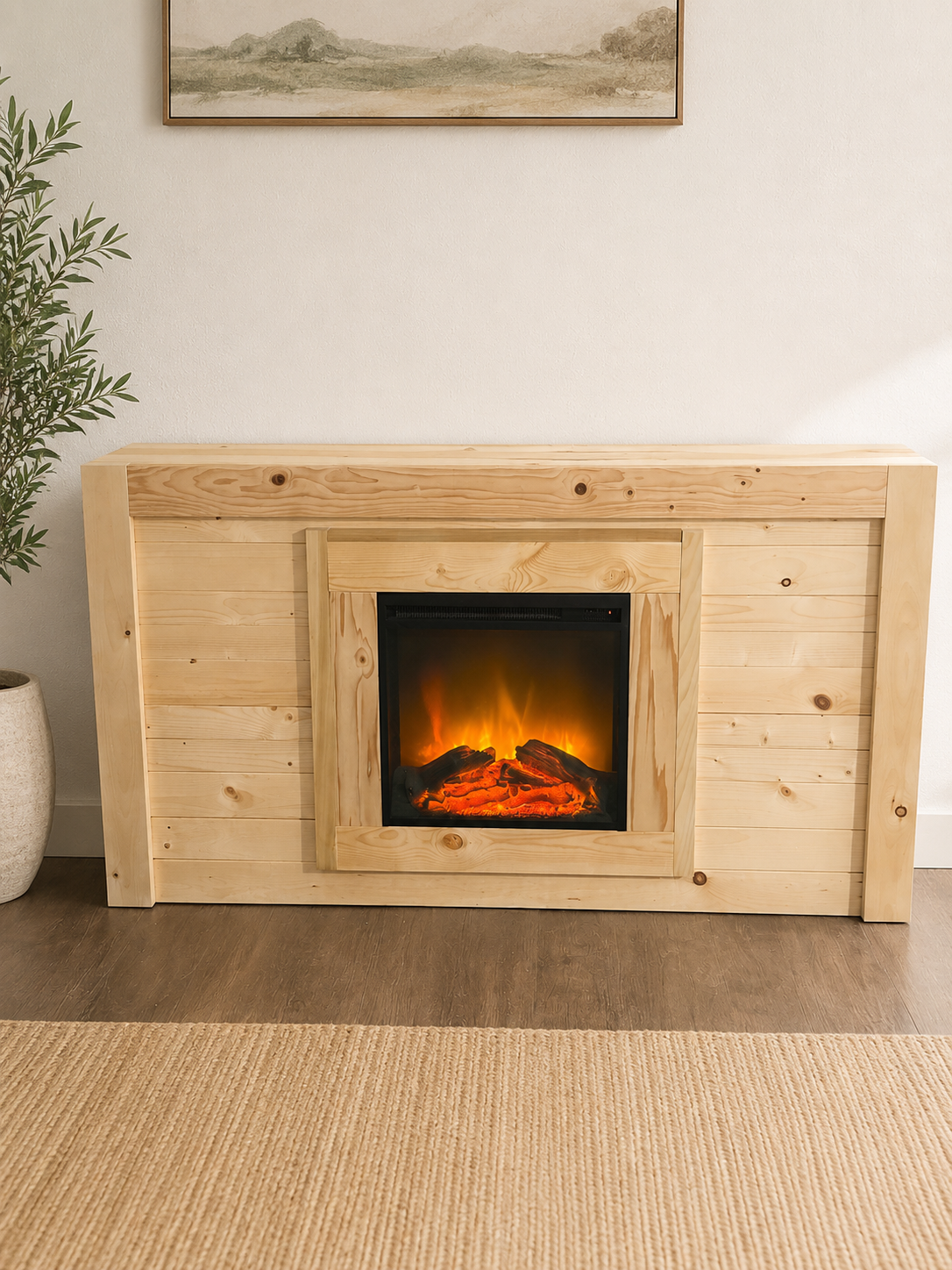 Electric Fireplace Shell