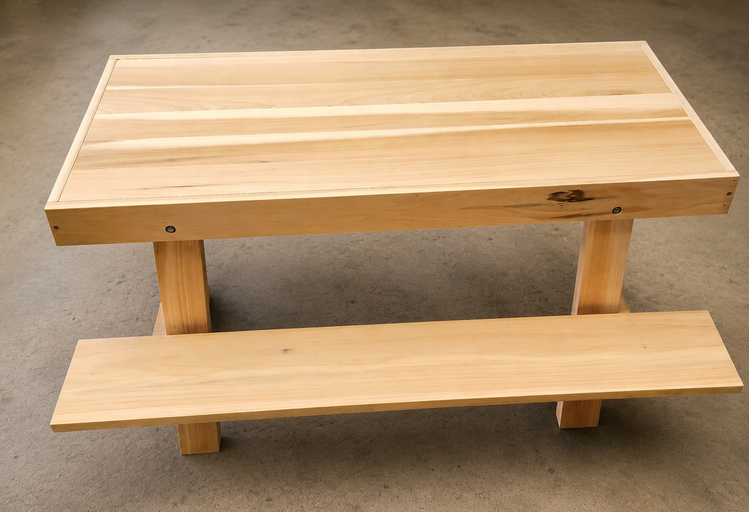 Classic Handmade Picnic Table