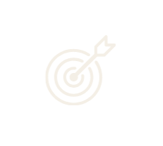 Target with an arrow hitting the bullseye