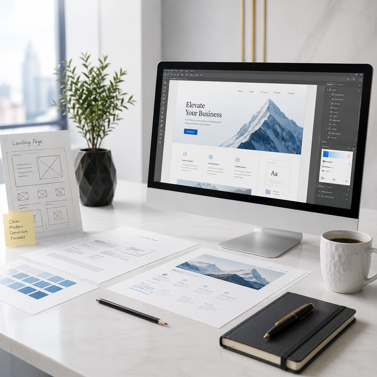 Professional Landing Page Design