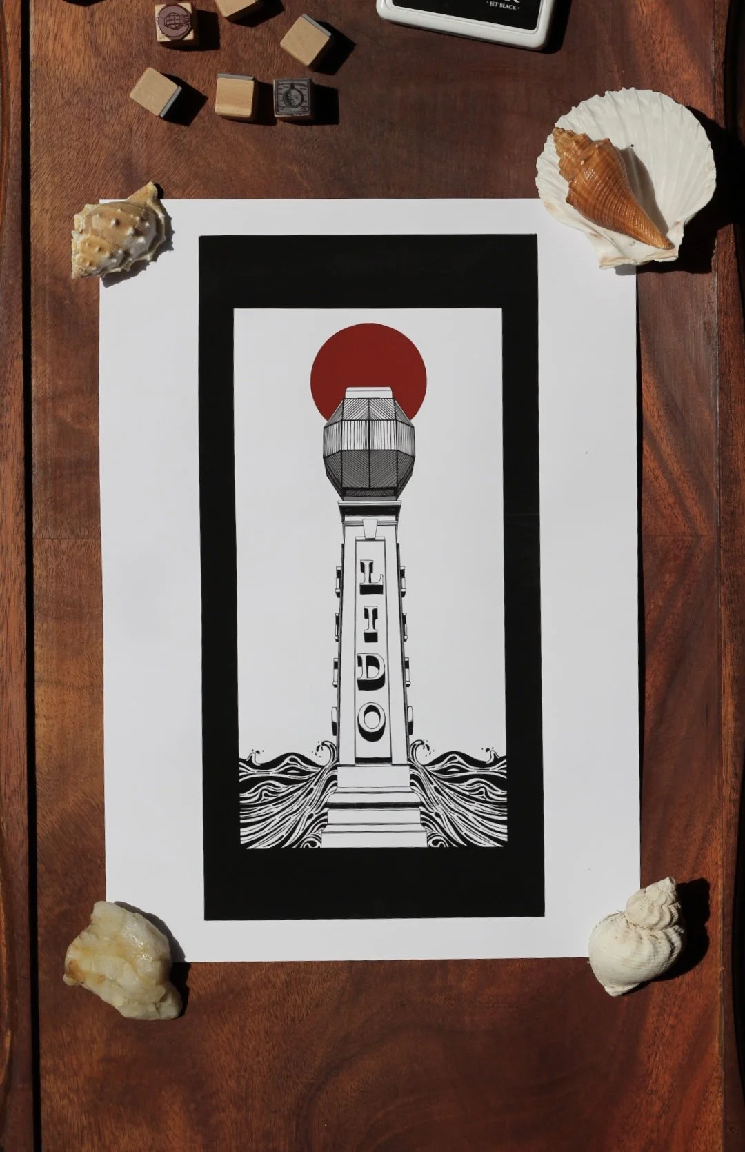 The Lido | Margate Art Print | Northdown Prints