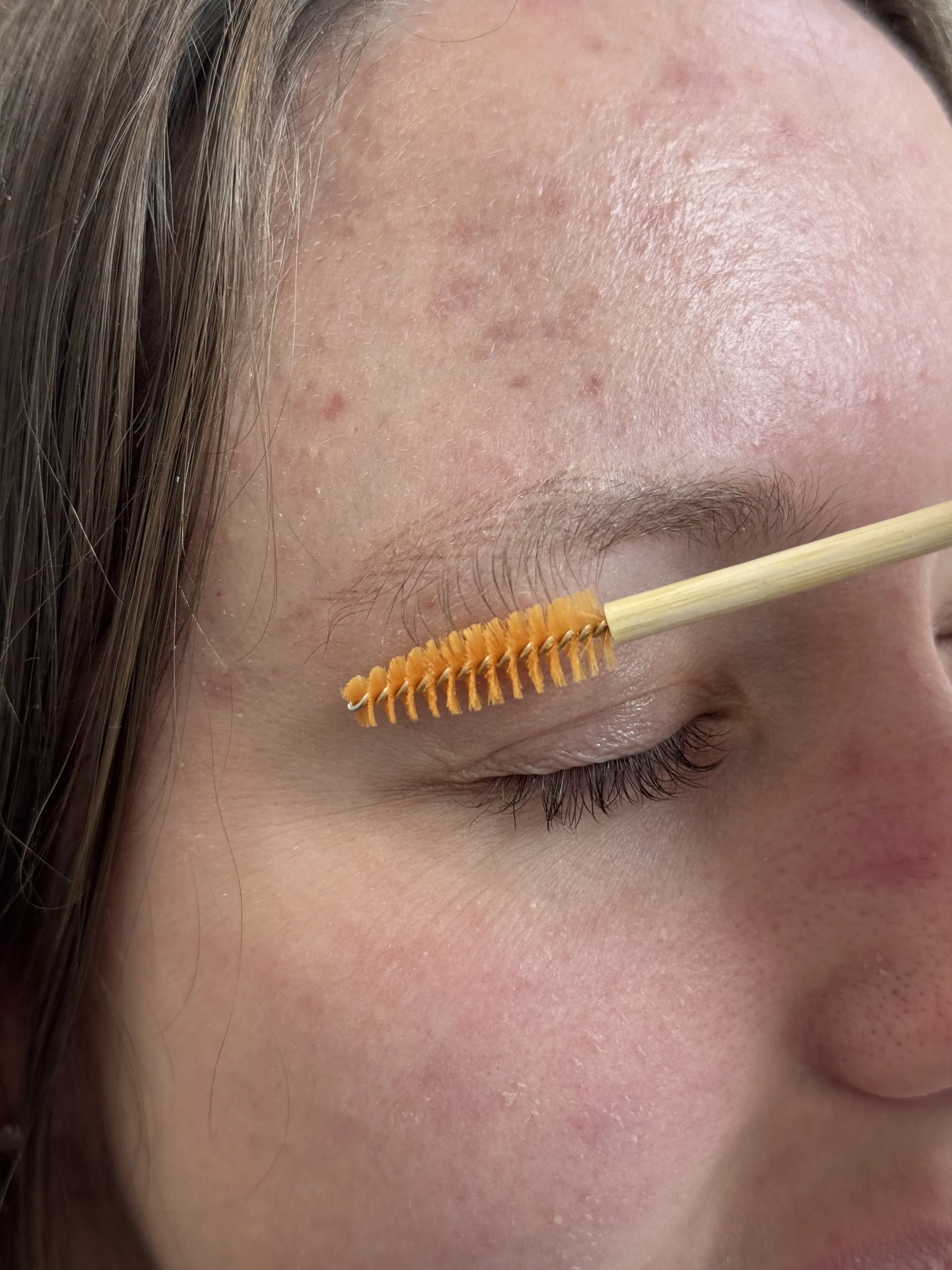 Healed pmu permanent make-up hairstroke brows nano brows hyper-realism leeds uk manchester