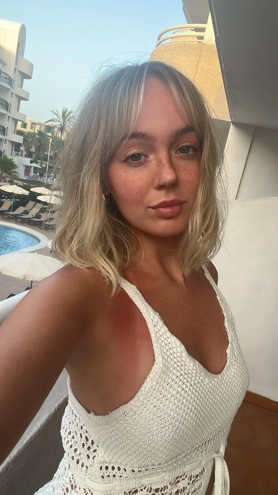 Healed faux freckles freckle tattoo pmu uk Leeds Manchester permanent make-up