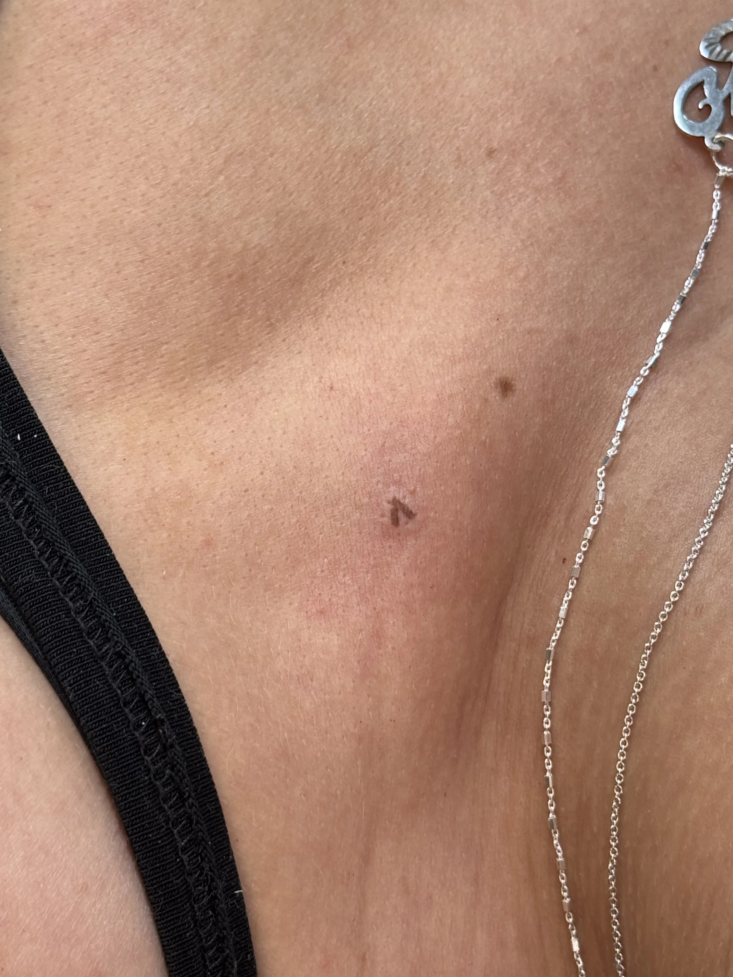 Heart freckles pmu tattoo leeds manchester uk