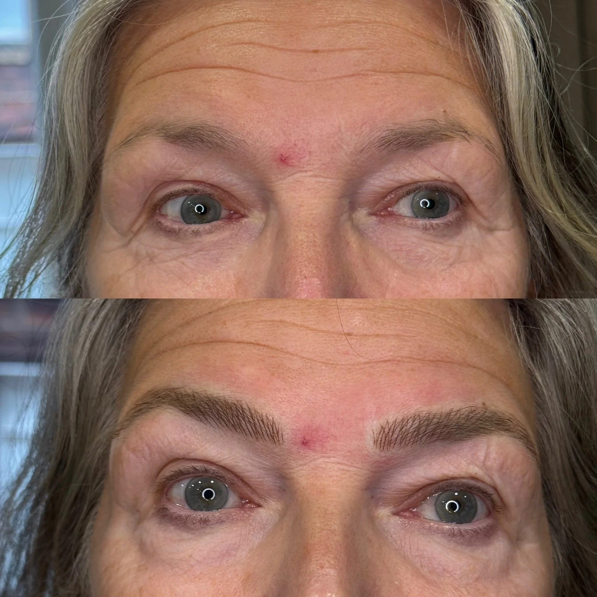 Nano hairstoke hyper-realism brows microblading leeds uk