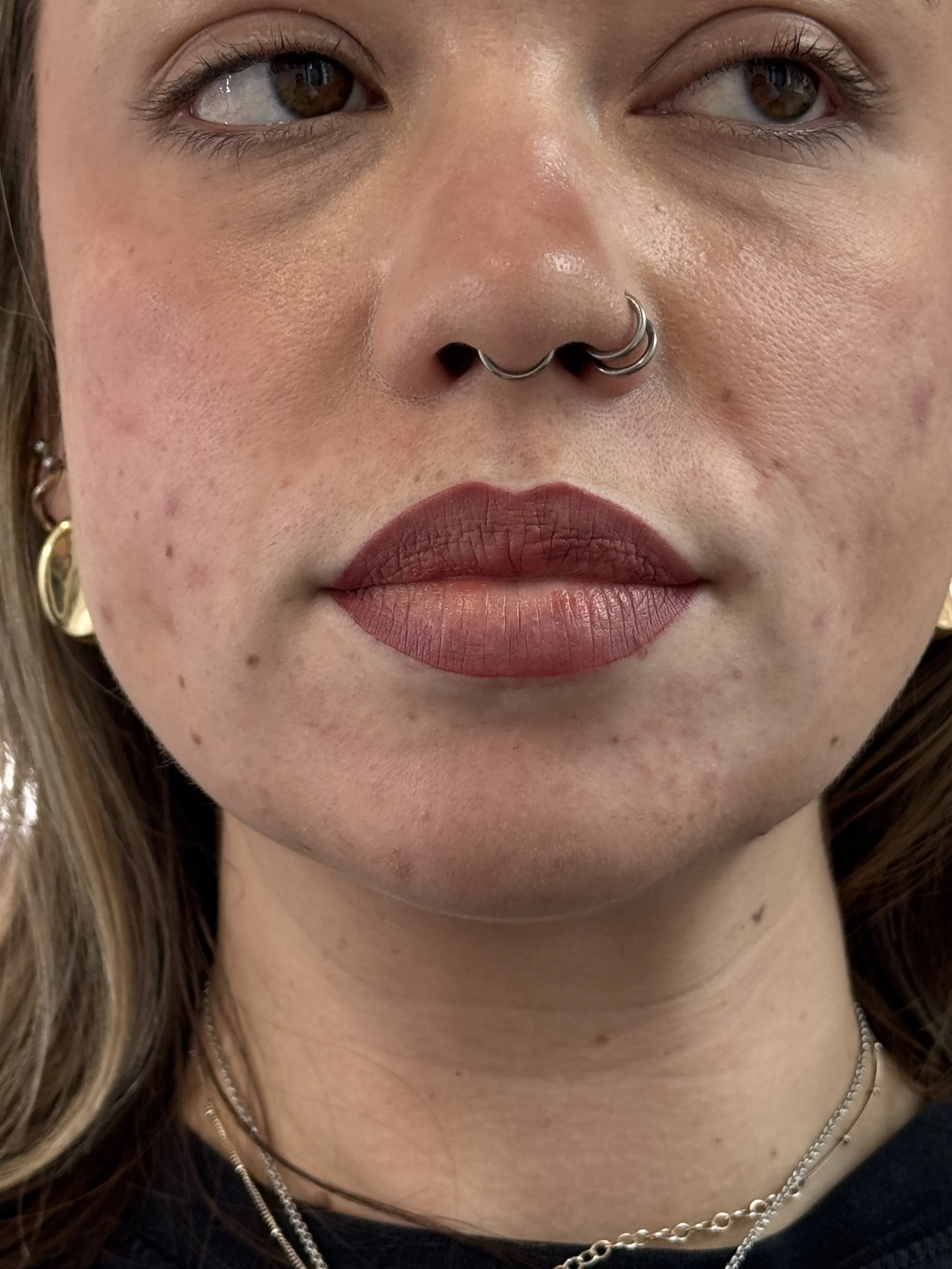 Full lip blush pmu tattoo leeds