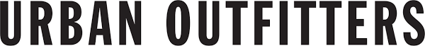 Urban Outfitters logo in black letters on a white background