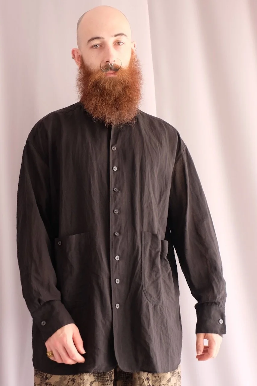 KLASICA — Sobrecamisa de lino
