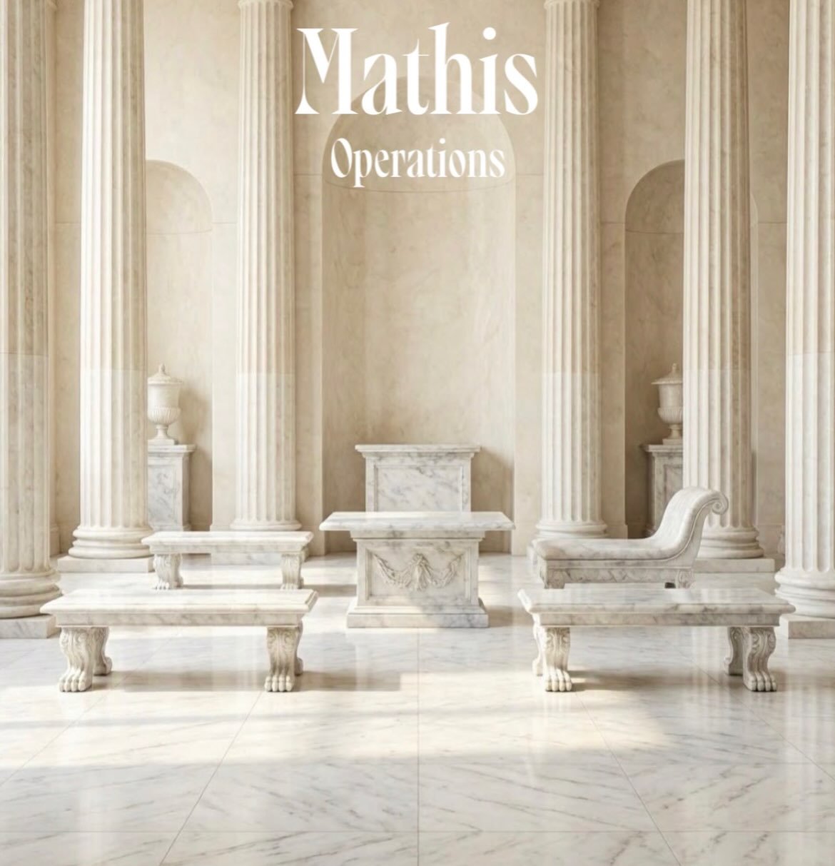 #roman #marble #luxurydesign #MathisOperations #brandidentity