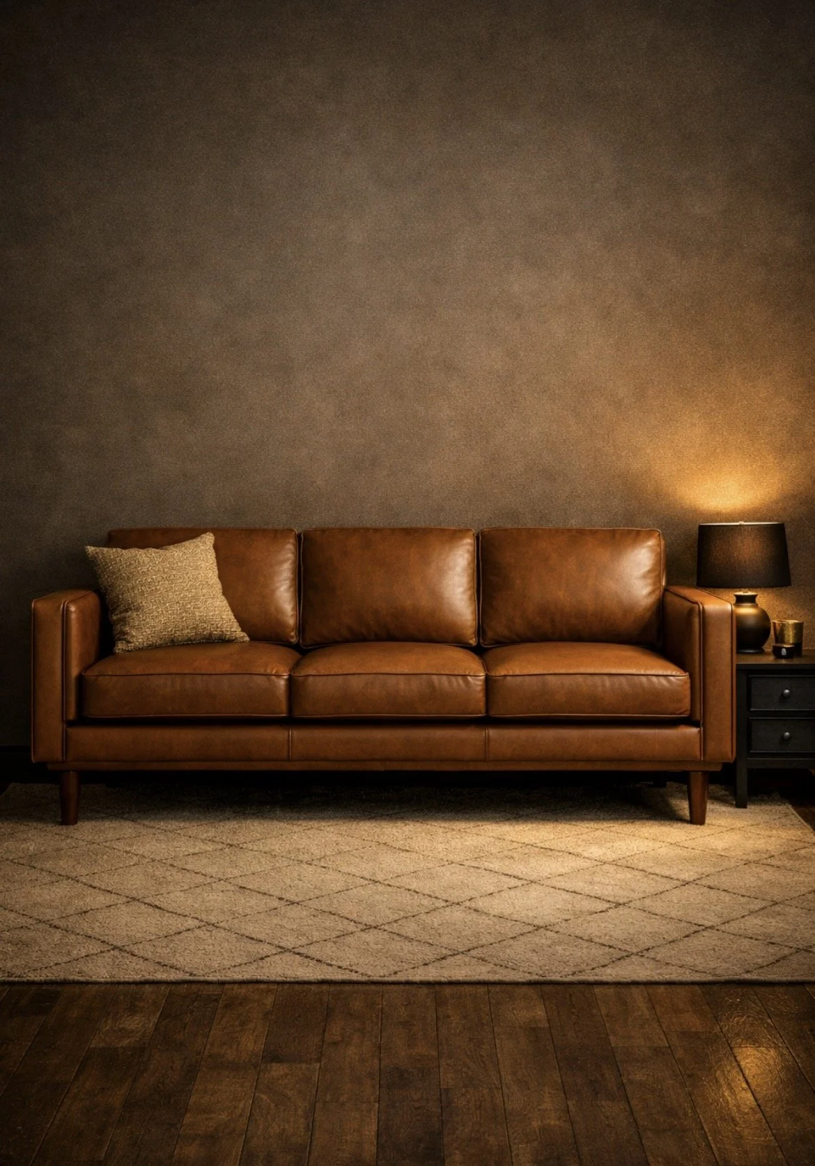 Genuine Leather Sofa