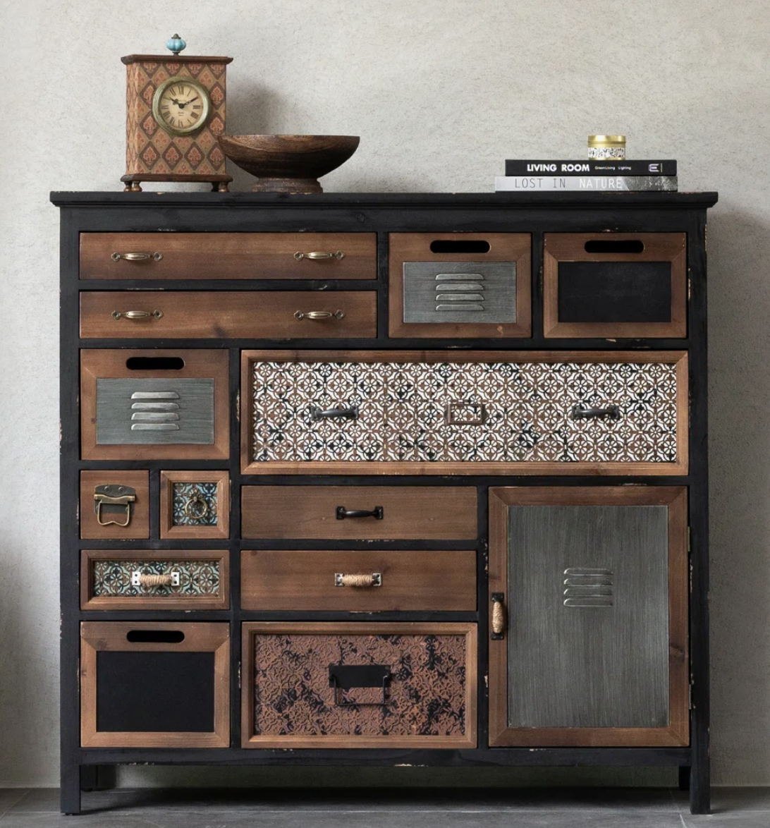 Vintage Storage Cabinet with Multi-Drawer Organizer
By George Oliver