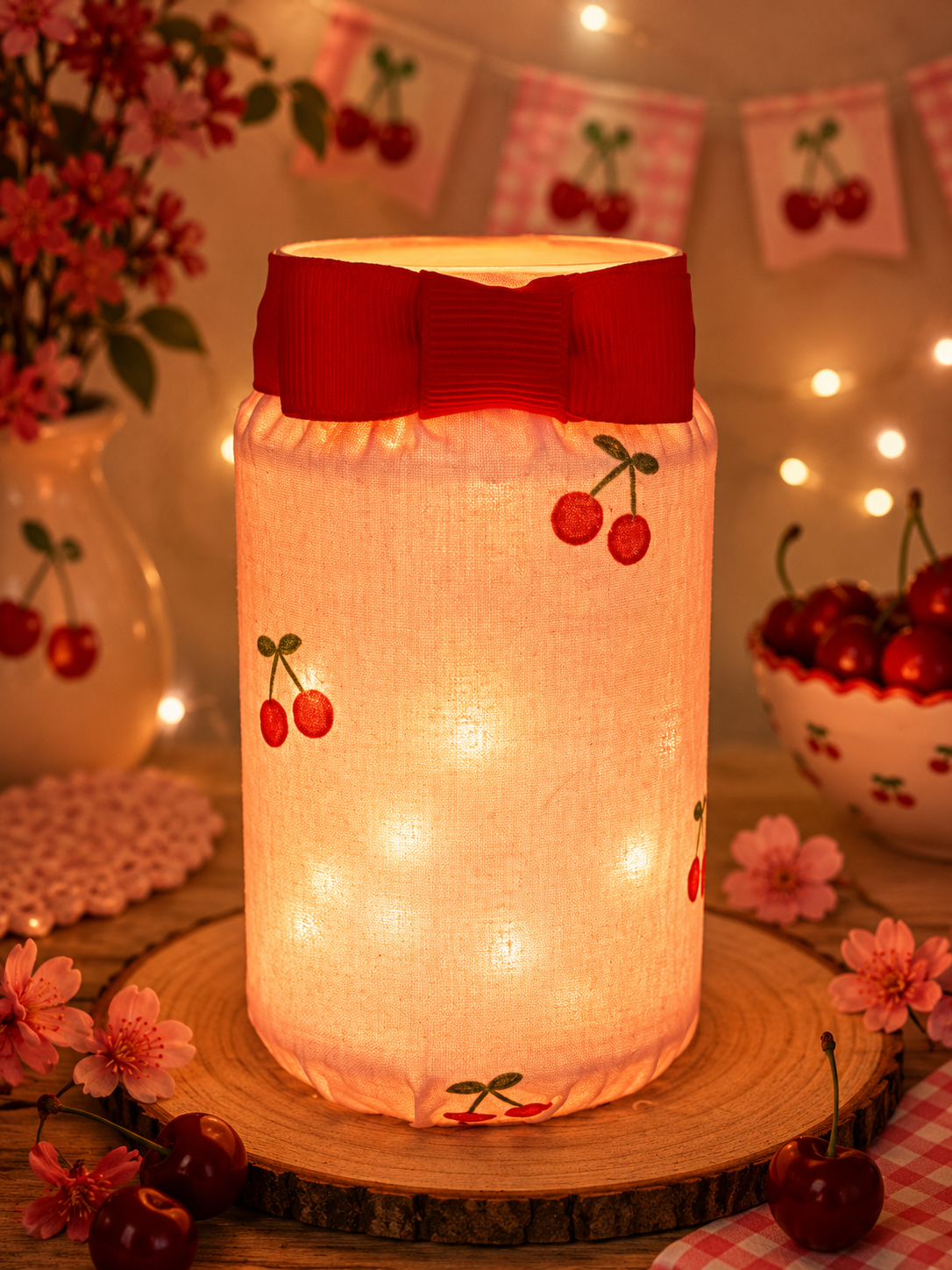 XS (Limited Edition Size) Pink Cherry Flameless Candleholder