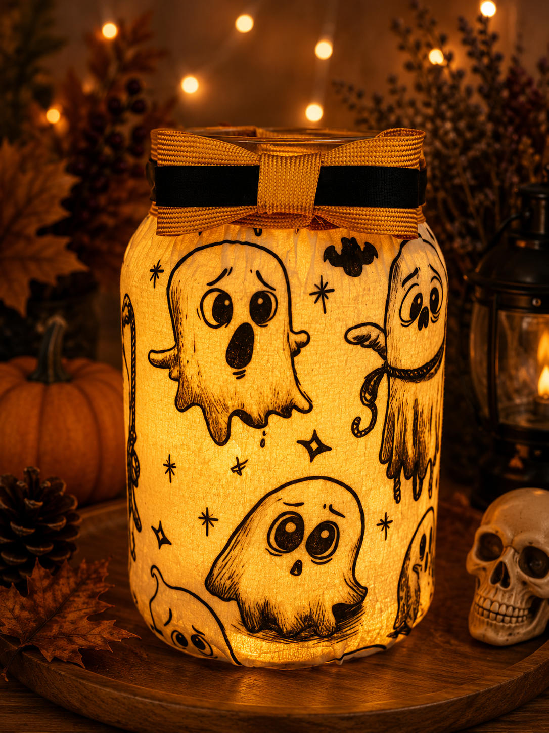 Friendly Hauntings Flameless Candleholder