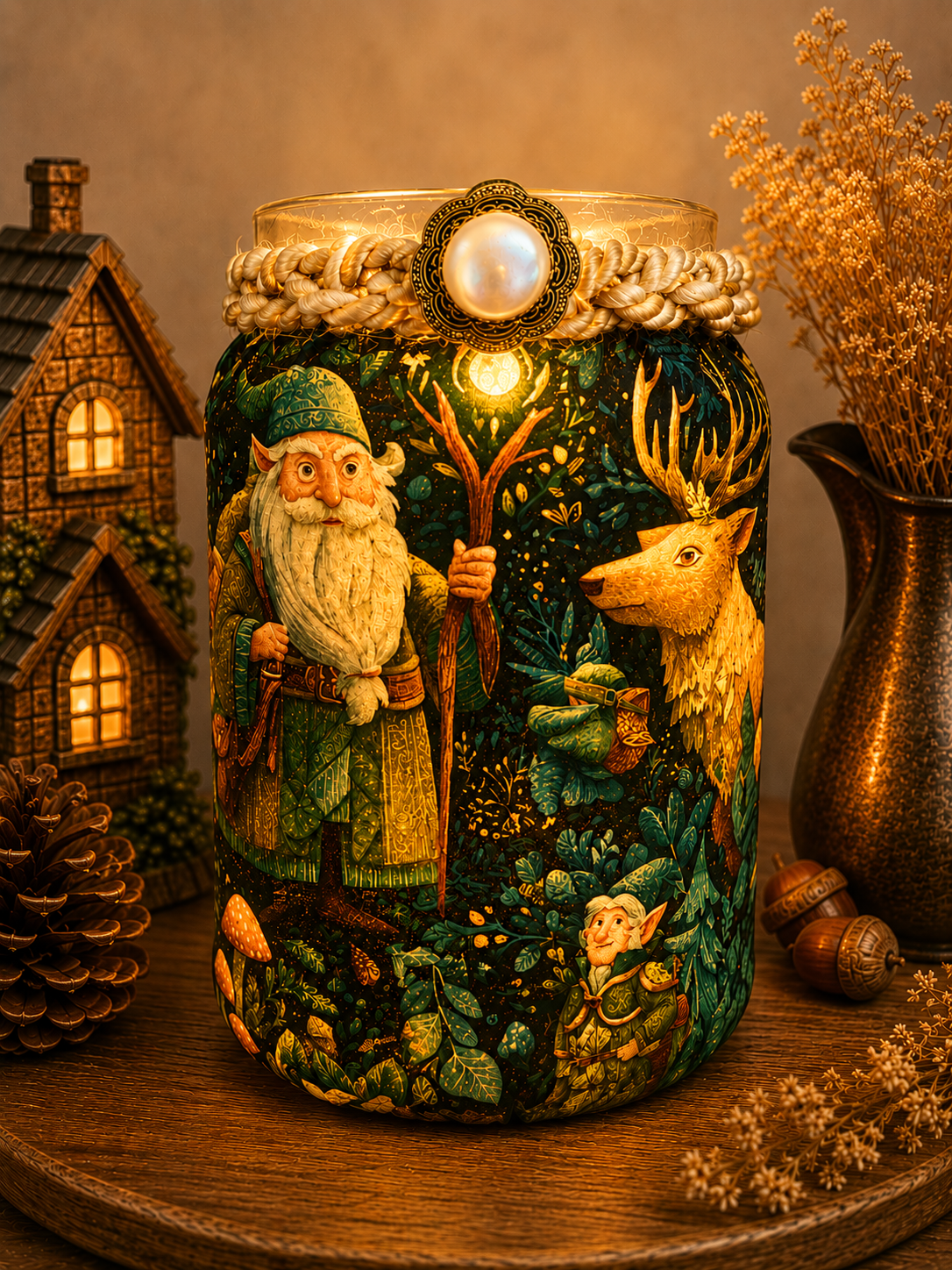 Moonlight Adventure Flameless Candleholder Large