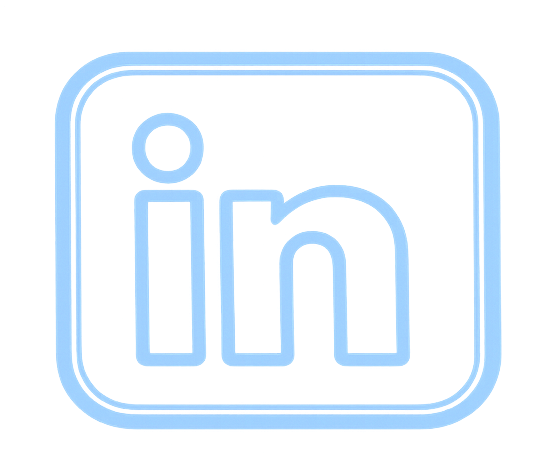 Icon die verwijst naar LinkedInpagina.
