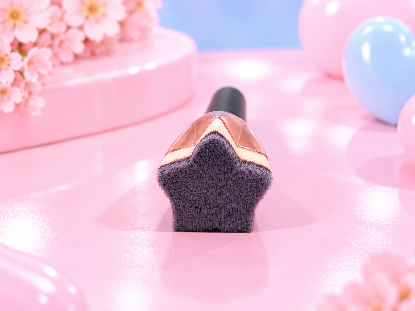 Rose Gold Star-Tip Makeup Brush.png