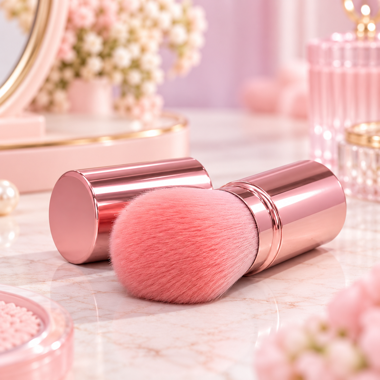Dreamy Rose Gold Makeup Brush.png