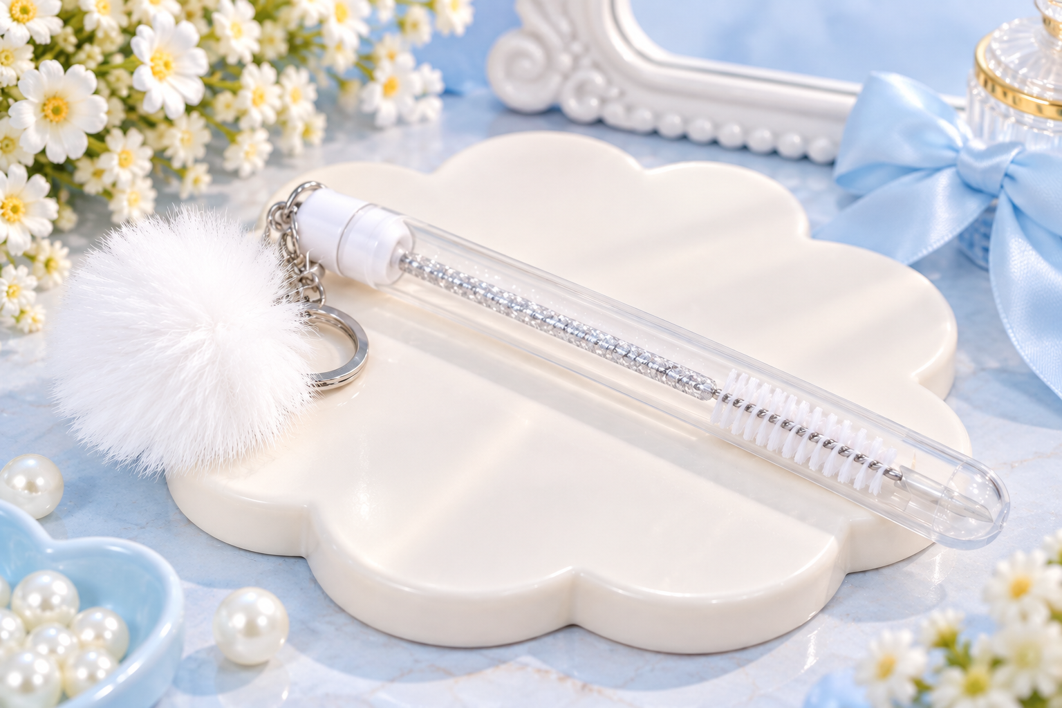 Pastel Glitter Brush Keychain Still Life.png