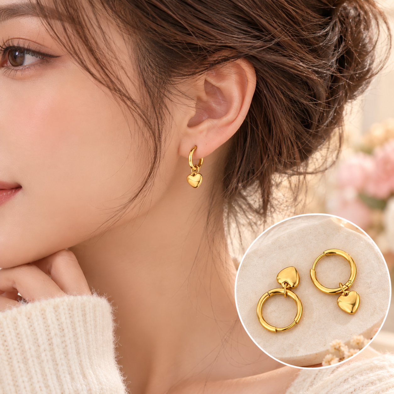 Delicate Gold Heart Hoop Earrings.png