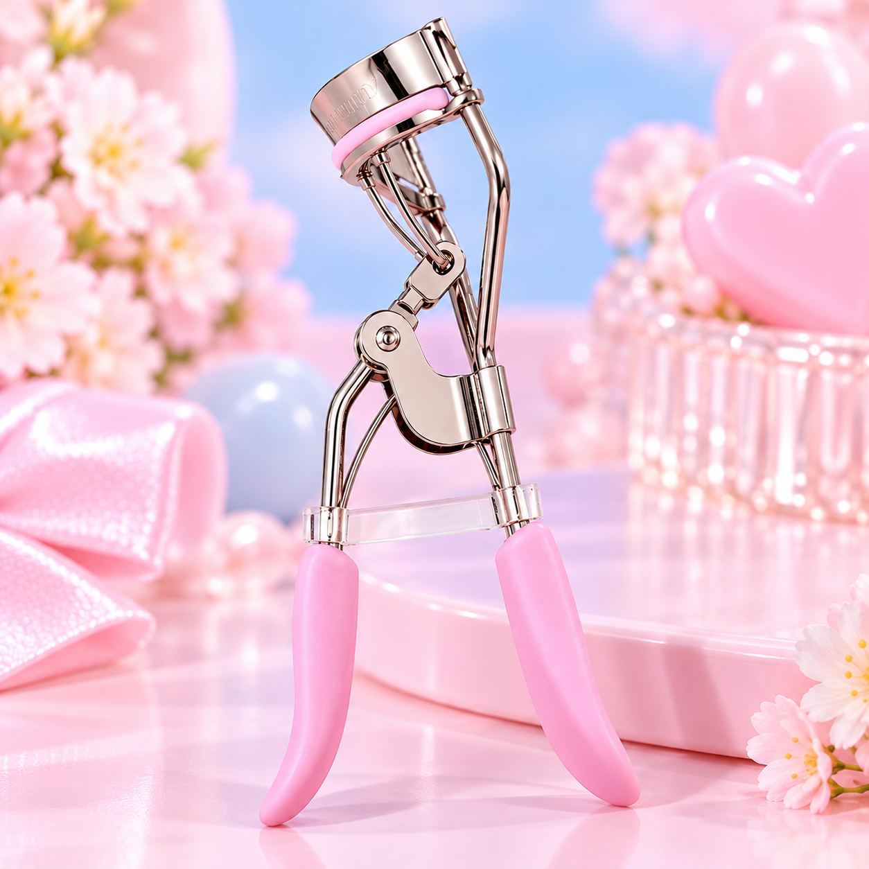 Pink Chrome Eyelash Curler in Bloom.png