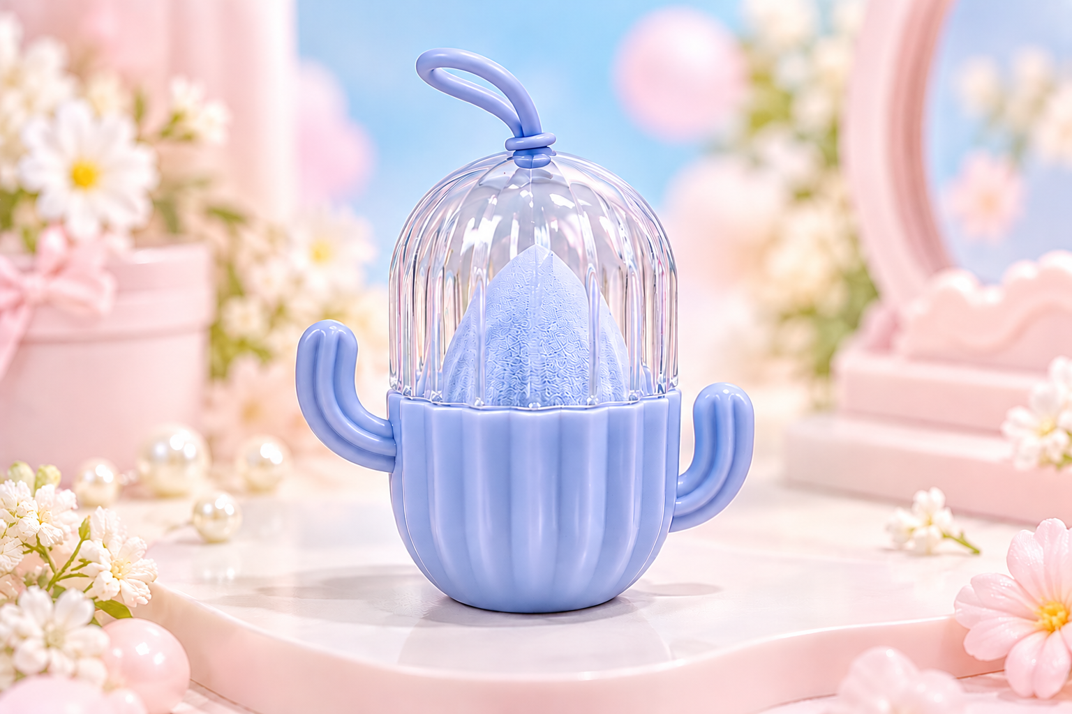 Pastel Cactus Makeup Sponge Case.png