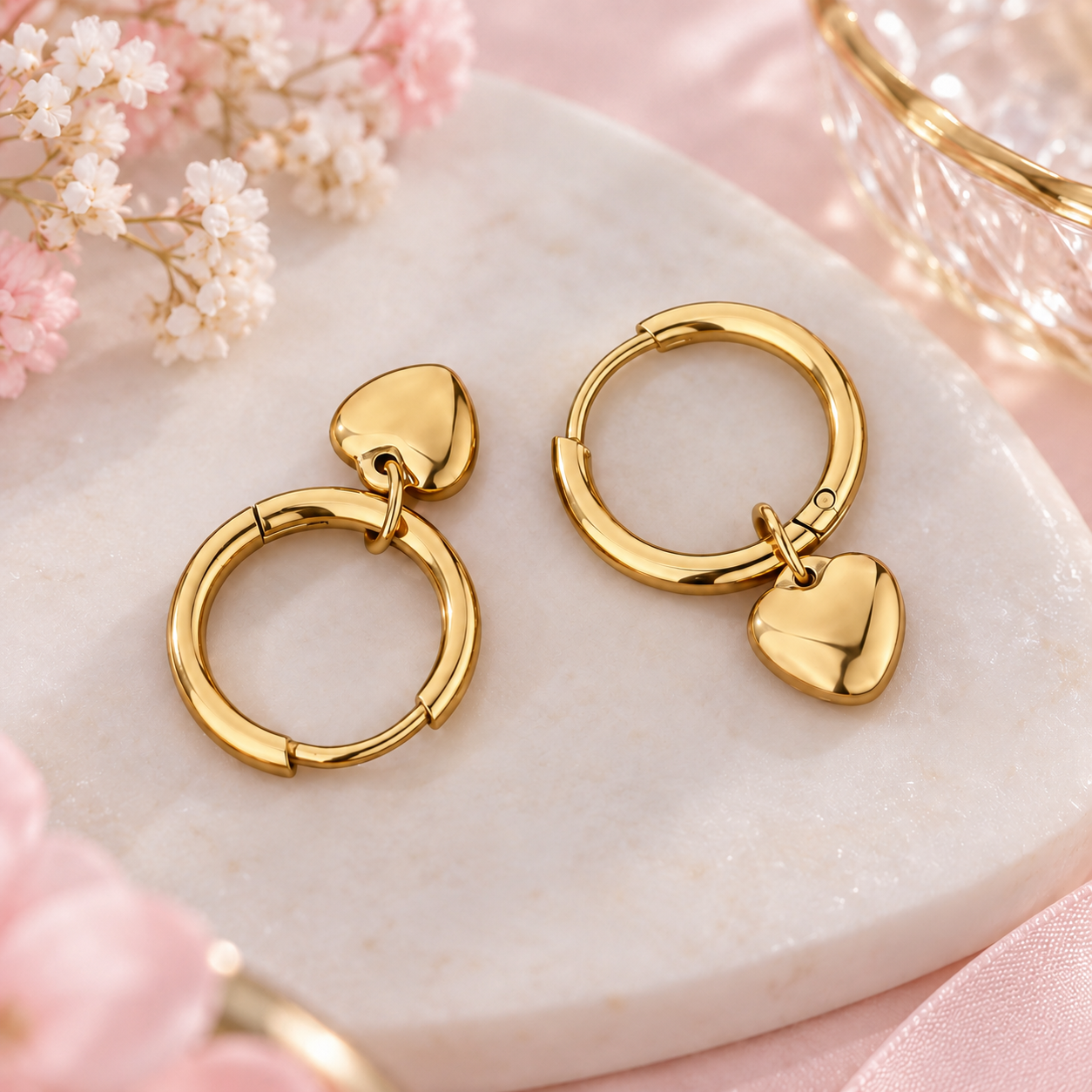 Romantic Gold Heart Hoop Earrings.png