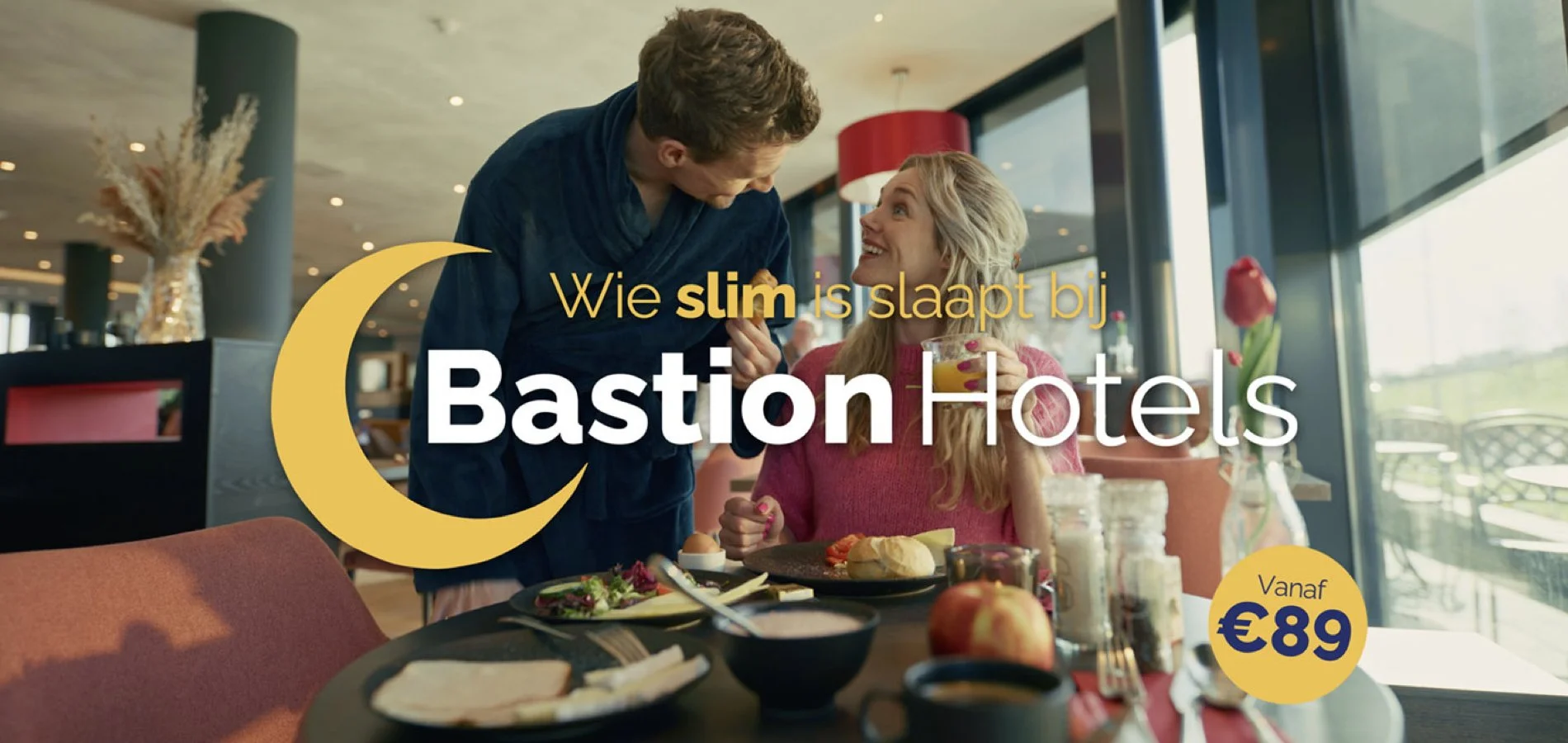 Wie slim is, slaapt bij Bastion Hotels