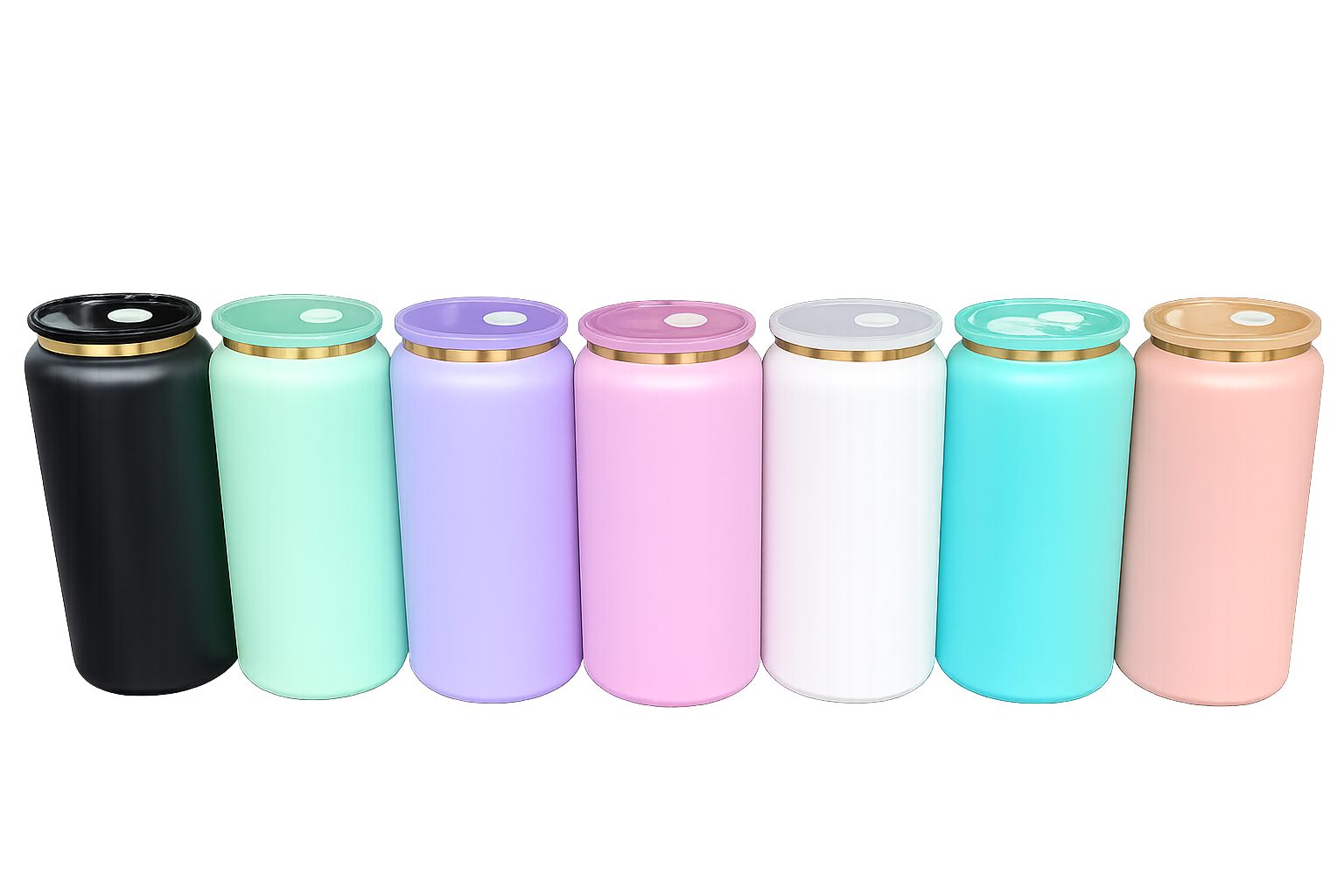 16oz  Pastel Stainless Steel.